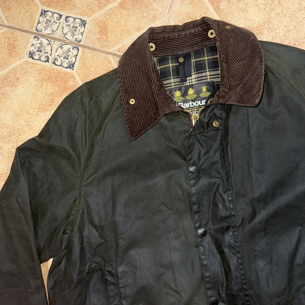 Barbour wax coated jacket coat - Picture 4 of 6